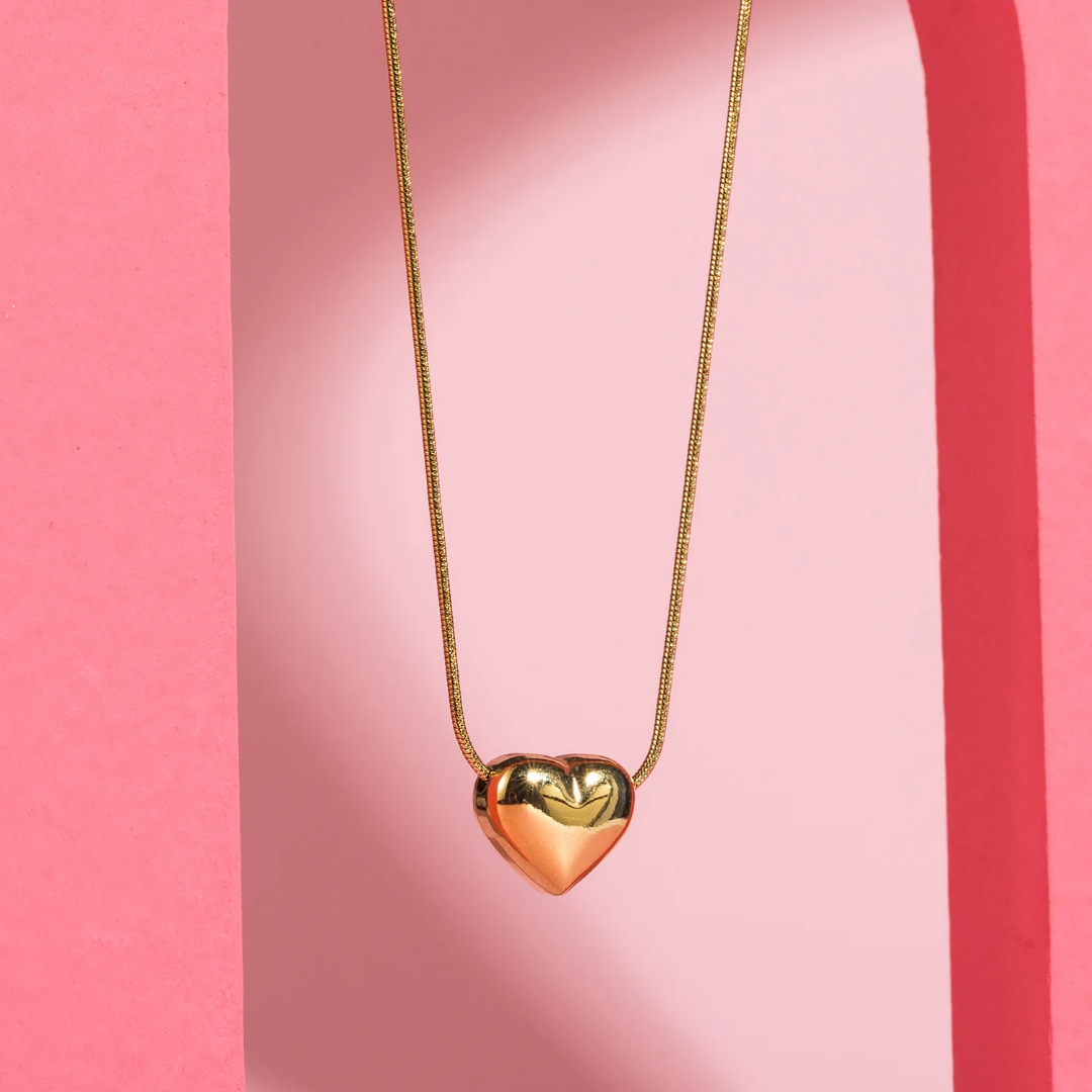 Heavenly Love Gold Necklace