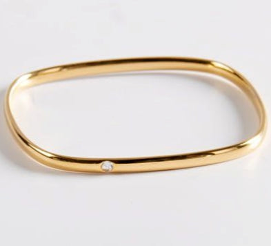 Pinaca Square Diamond Bangle