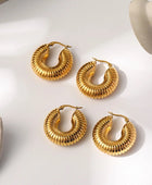 Parsia Gold Hoops