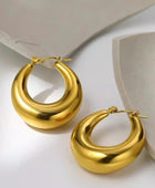 Evie Basic Gold Hoops