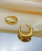 Evie Basic Gold Hoops