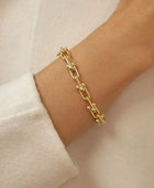 Liliana Gold Linked Bracelet