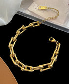 Liliana Gold Linked Bracelet