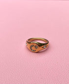 Celsia Moon Star Ring