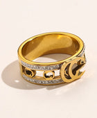 Elvi Gold Designer Ring