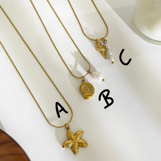 Go on Beach Gold Necklaces✨