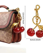 Red Cherry Cute Bag Charm