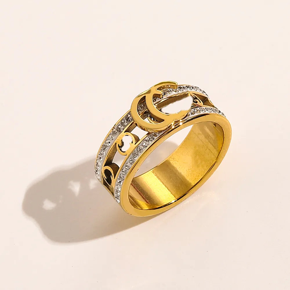 Elvi Gold Designer Ring