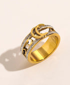 Elvi Gold Designer Ring