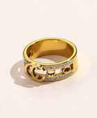 Elvi Gold Designer Ring